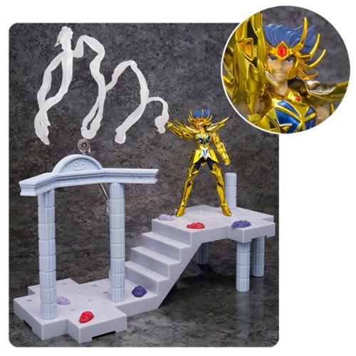 Saint Seiya Temple of the Giant Crab Battle Set Cancer Deathmask DD Panoramation Action Figure Diorama Stand